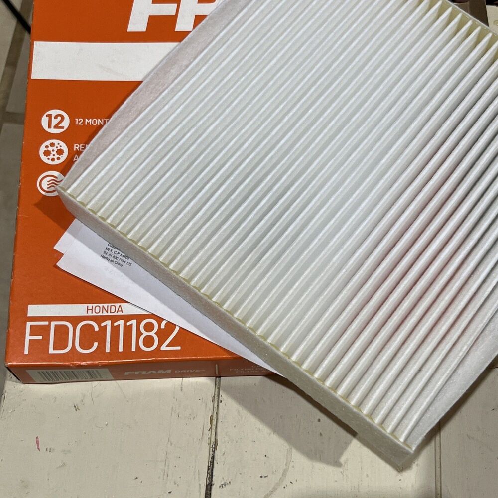 Fram Drive Cabin Air Filter FDC12058 New in Box 12- month protection